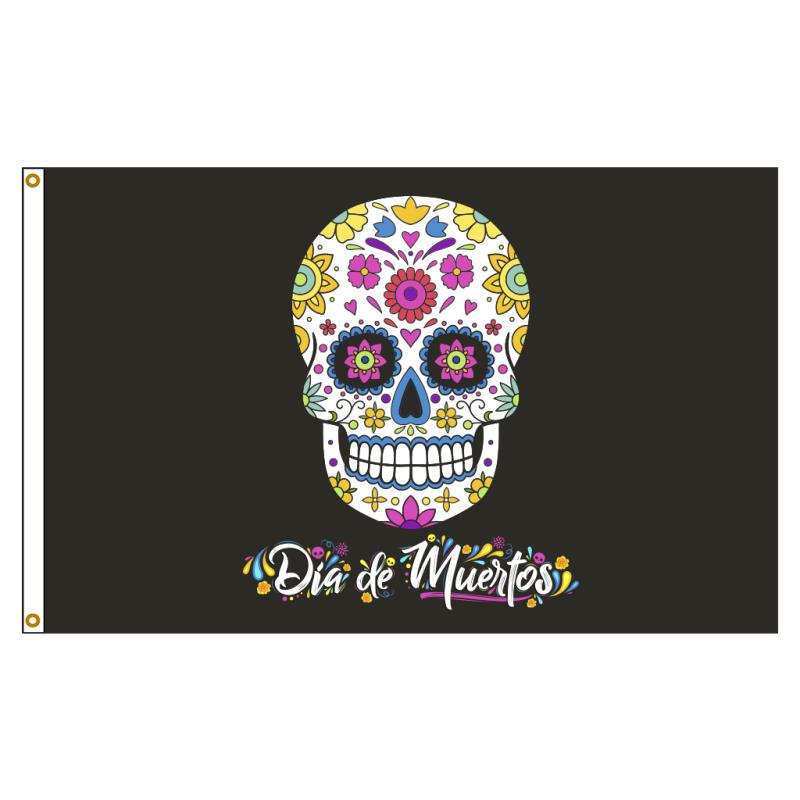 Dia de Muertos Nylon Flag