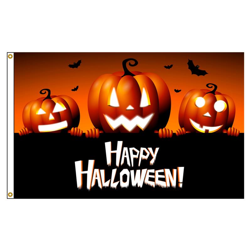 Halloween Pumpkins Nylon Flag