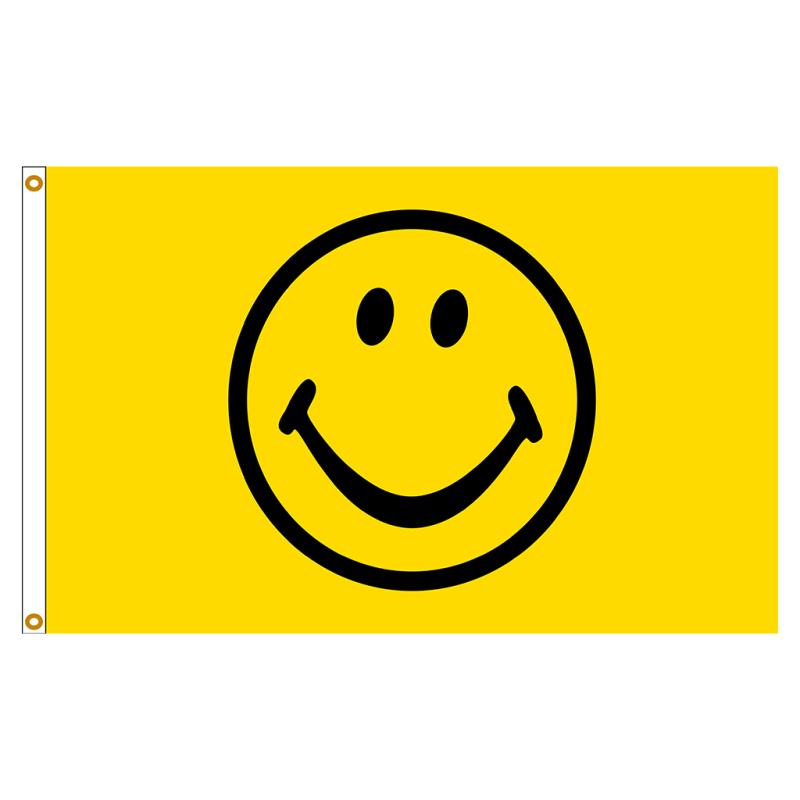Smiley Nylon Flag