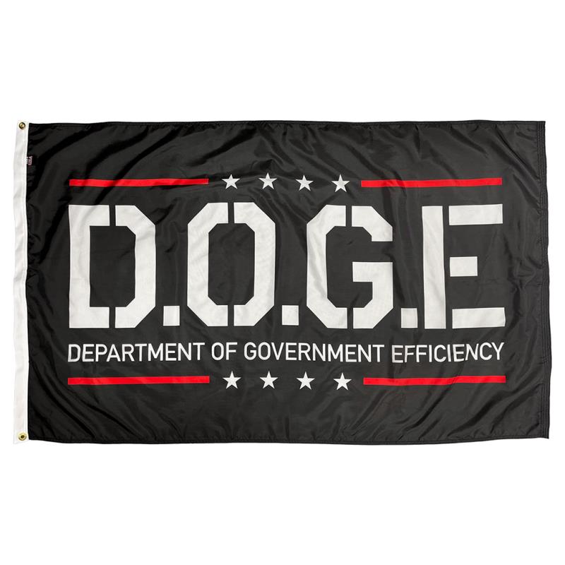 D.O.G.E. Nylon Flag