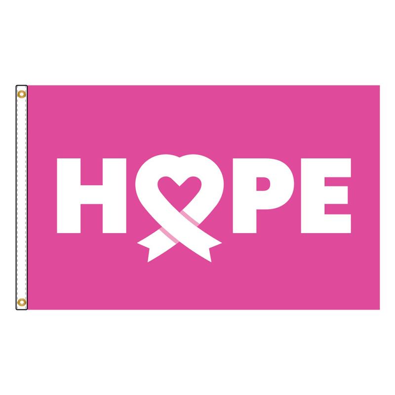 Hope Heart Nylon Flag