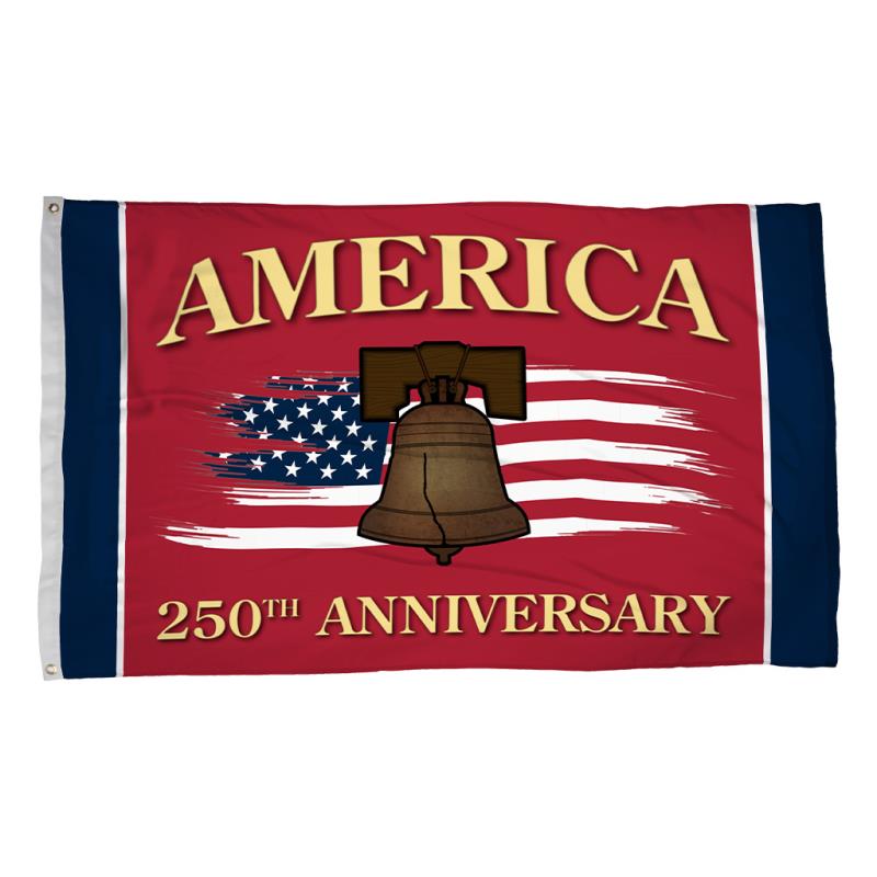 Liberty Bell 250 Nylon Flag