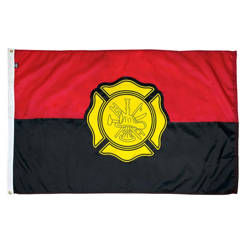 Fireman Remembrance Nylon Flag