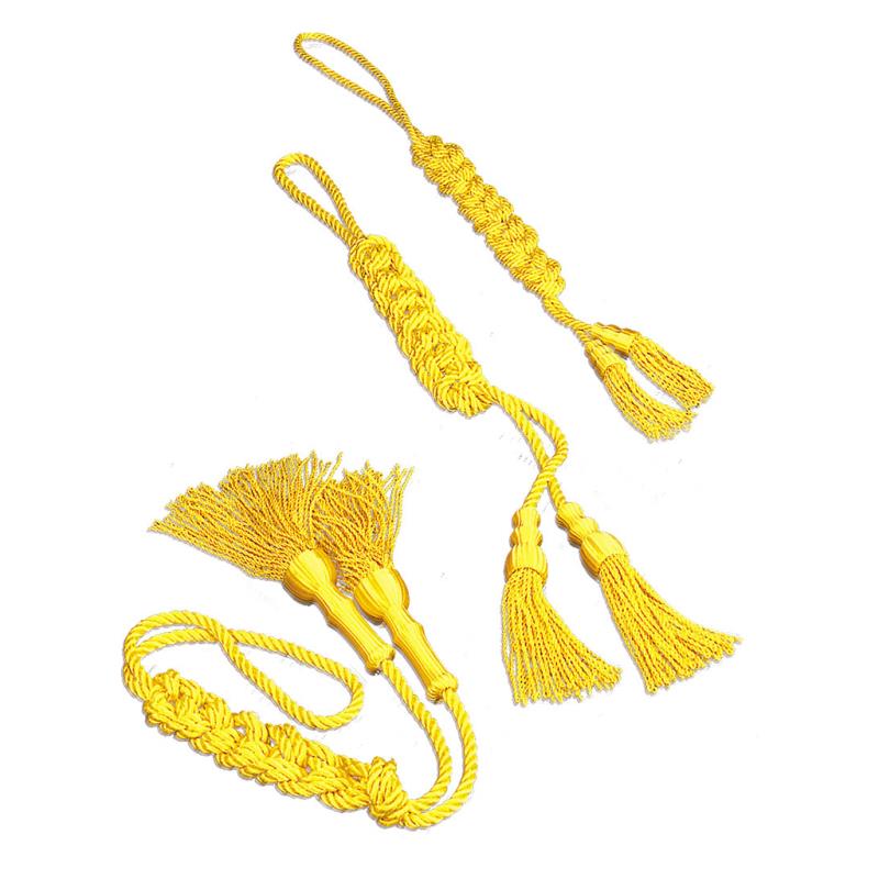 Gold Rayon Cord & Tassels