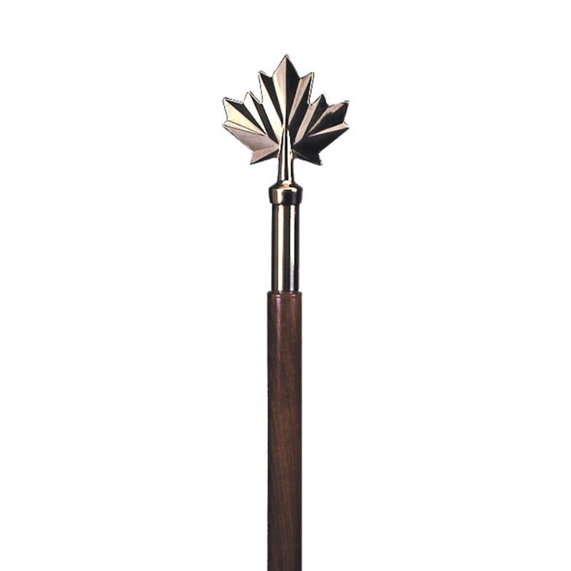 Maple Leaf Metal Ornament