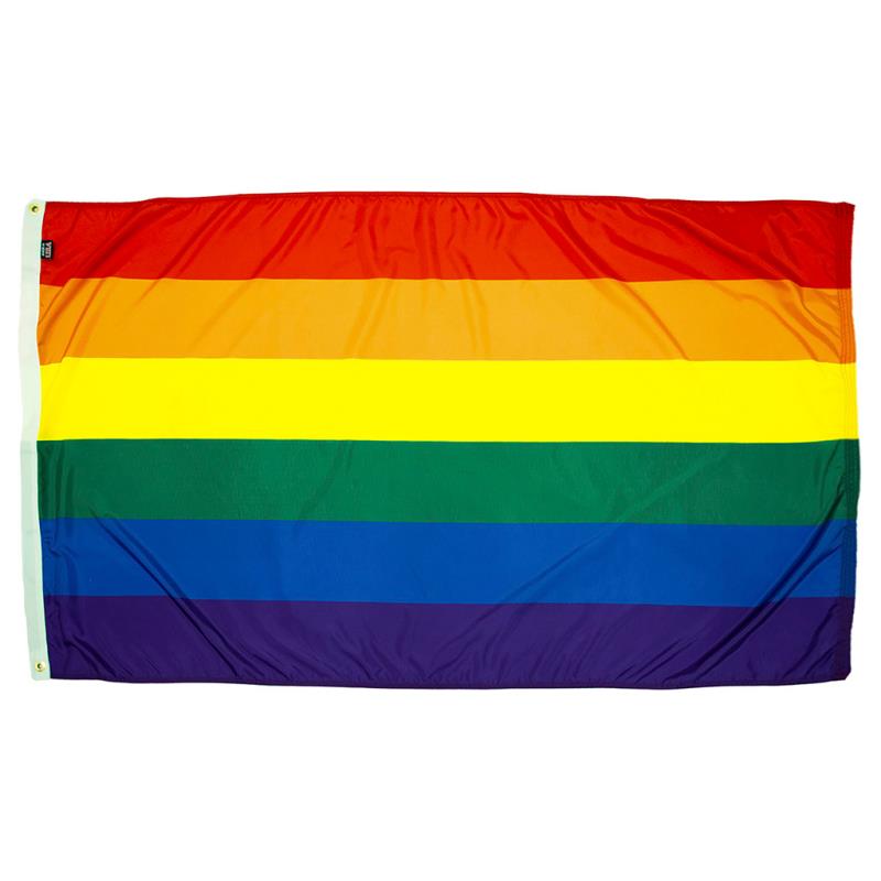 Rainbow Pride Nylon Flag