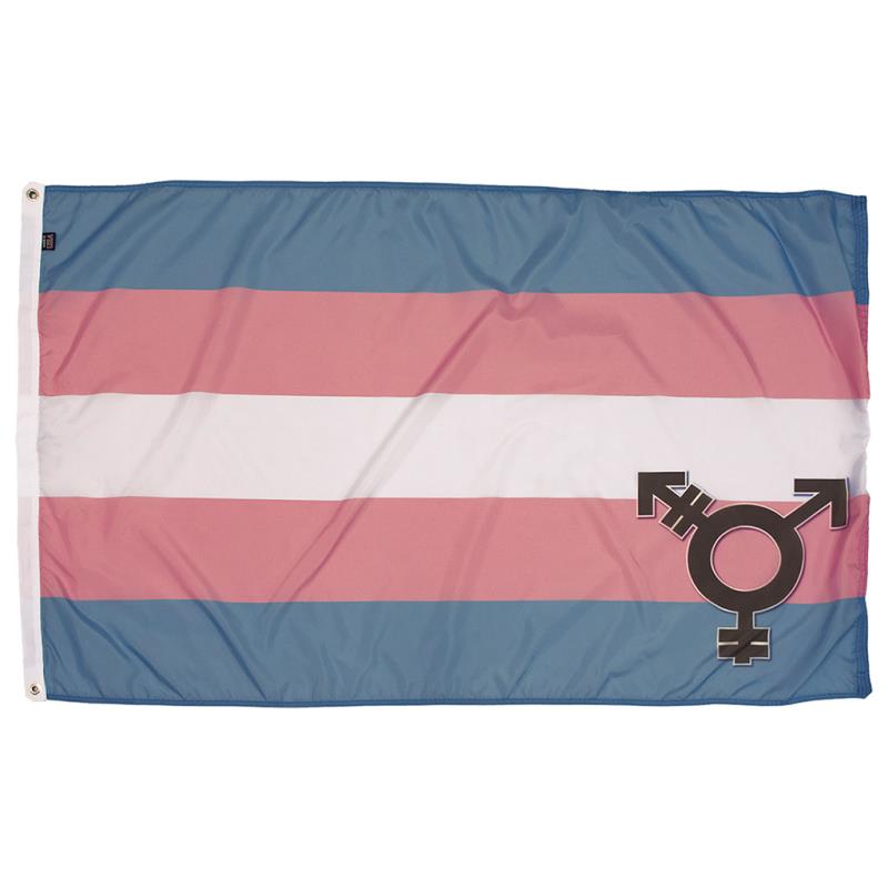 Transgender Pride Nylon Flag