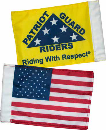 Custom Motorcycle Flags — supplier catalog example