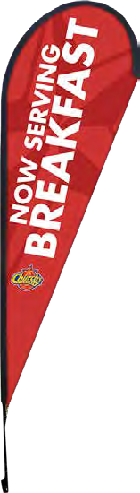 Custom Blade Banner Kit — supplier catalog example