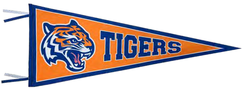 Custom Felt Pennants — supplier catalog example