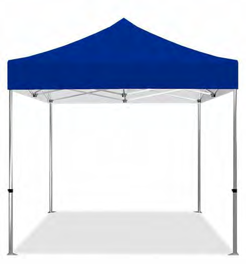 Solid Color Canopy Tent — supplier catalog example