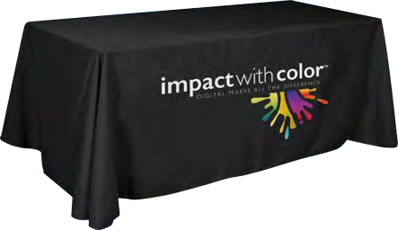 Premium Printed Table Throws — supplier catalog example