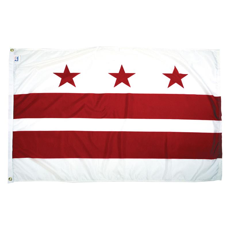 District of Columbia Nylon Flag — Outdoor