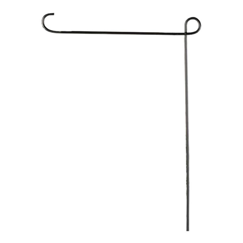 Black garden flag stake, flag sold separately