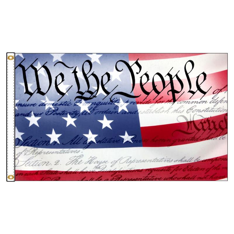 We the People U.S.A. Constitution flag, supplier product photo