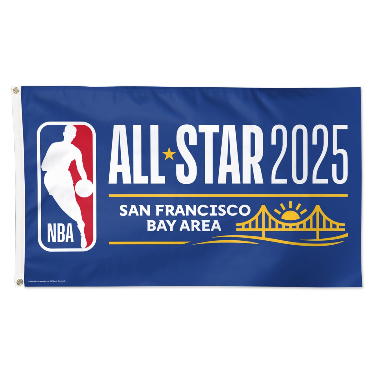 WinCraft 2025 NBA All-Star Game 3' x 5' Single-Sided Deluxe Flag
