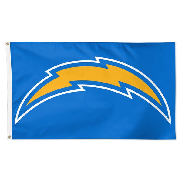 WinCraft Los Angeles Chargers 3' x 5' Primary Logo Single-Sided Flag