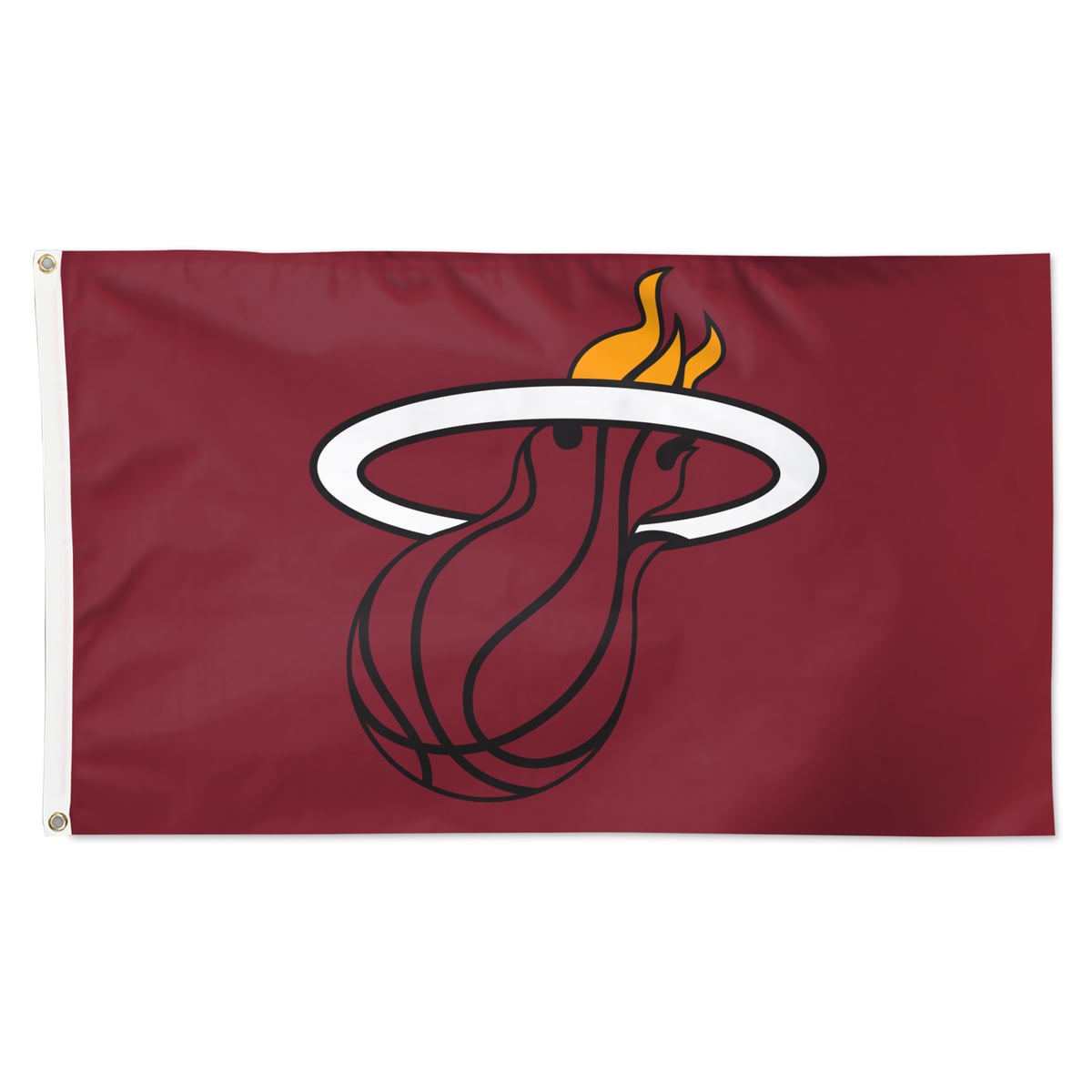 WinCraft Miami Heat 3' x 5' Primary Logo Single-Sided Flag