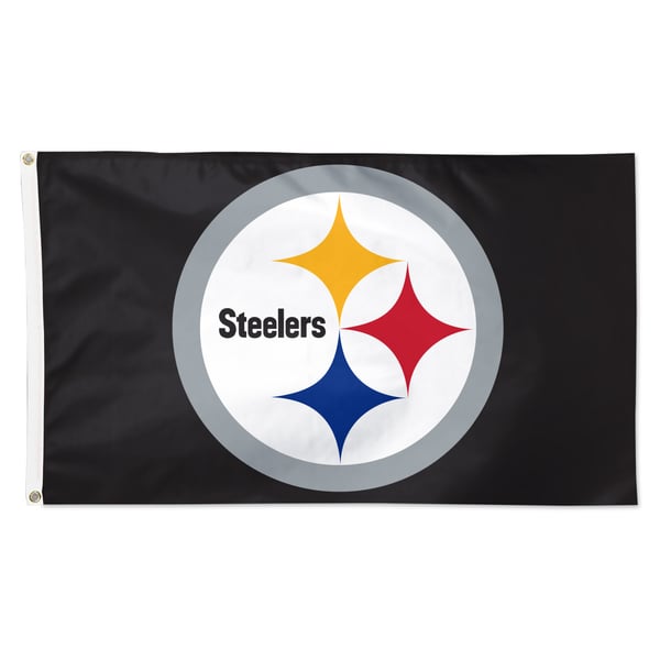 WinCraft Pittsburgh Steelers 3' x 5' Primary Logo Single-Sided Flag
