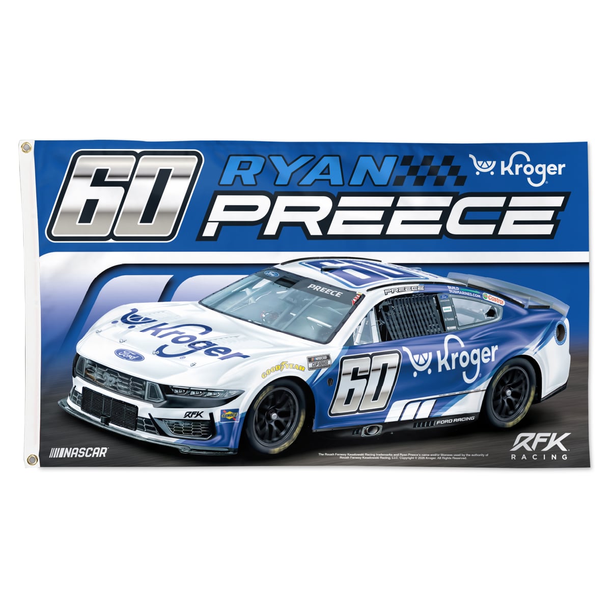 WinCraft Ryan Preece 3' x 5' Single-Sided Deluxe Flag