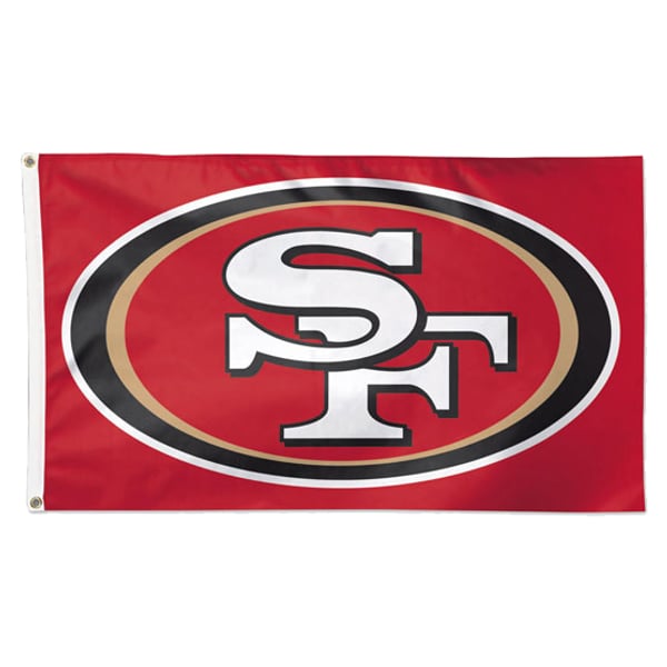 WinCraft San Francisco 49ers Deluxe 3' x 5' Flag
