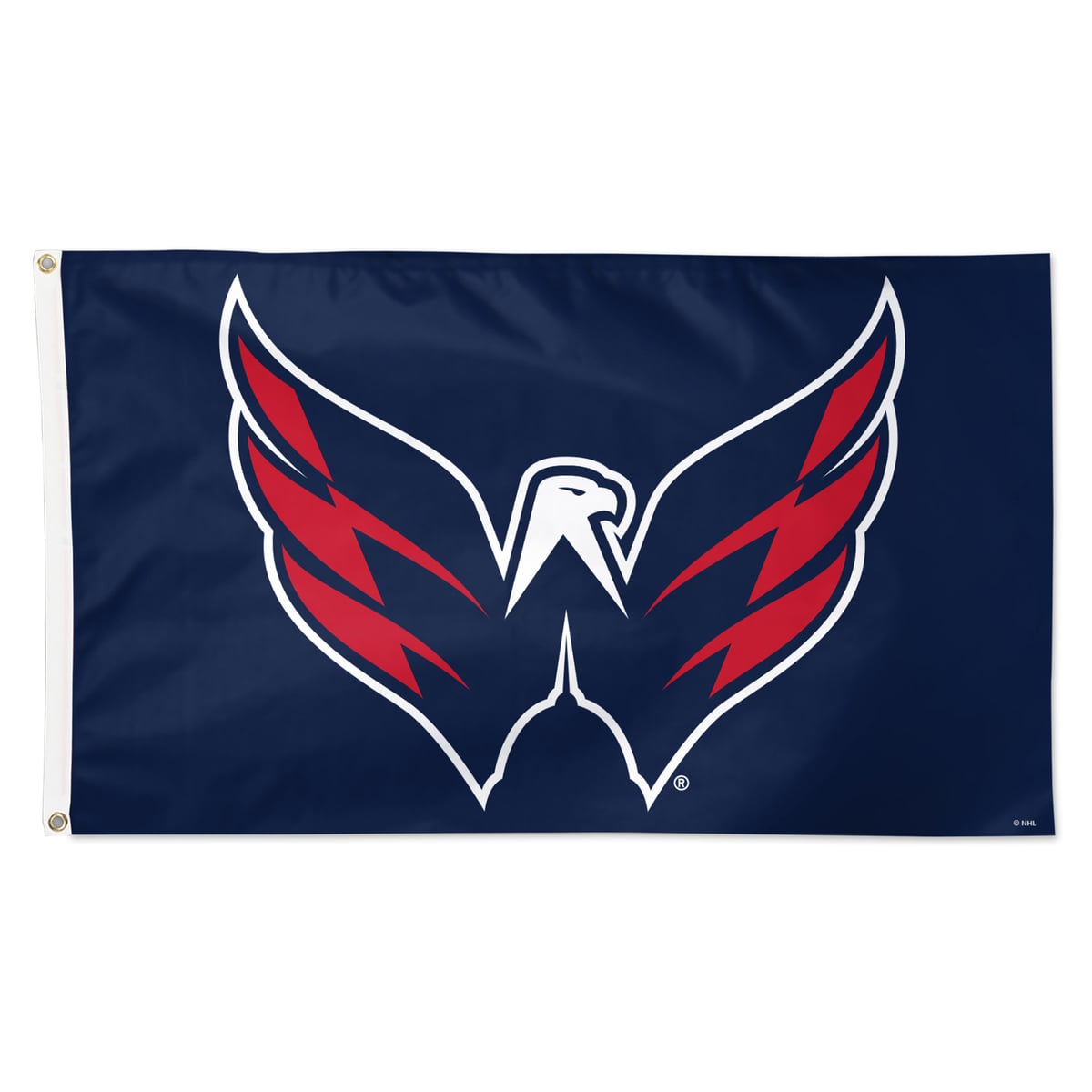 WinCraft Washington Capitals 3' x 5' Primary Logo Single-Sided Flag