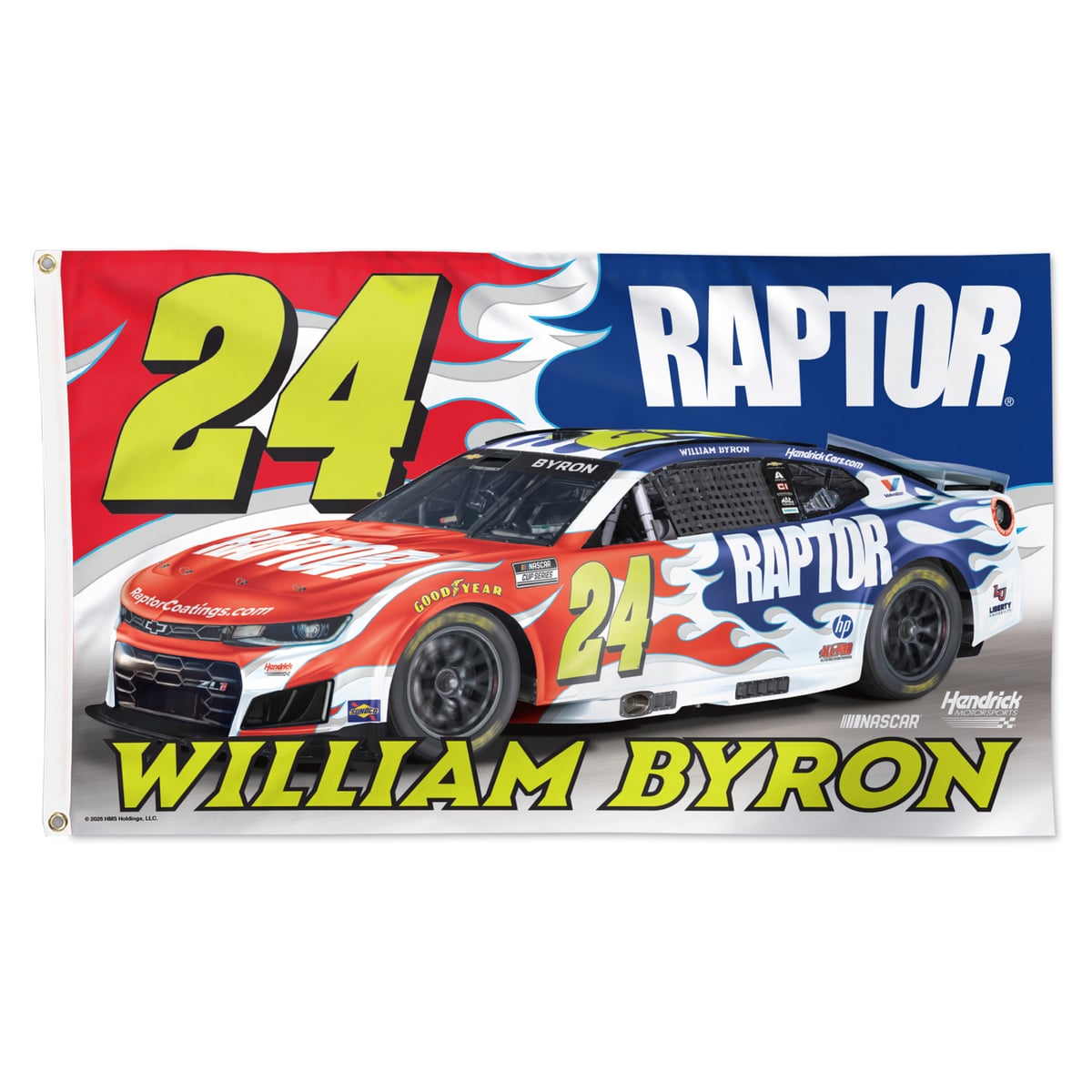 WinCraft William Byron 3' x 5' Single-Sided Deluxe Flag